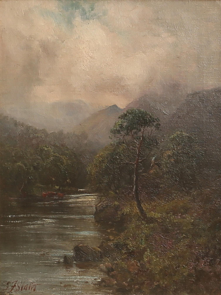 Unknown artist, oil on canvas, 19th century, signed. Art - Paintings ...