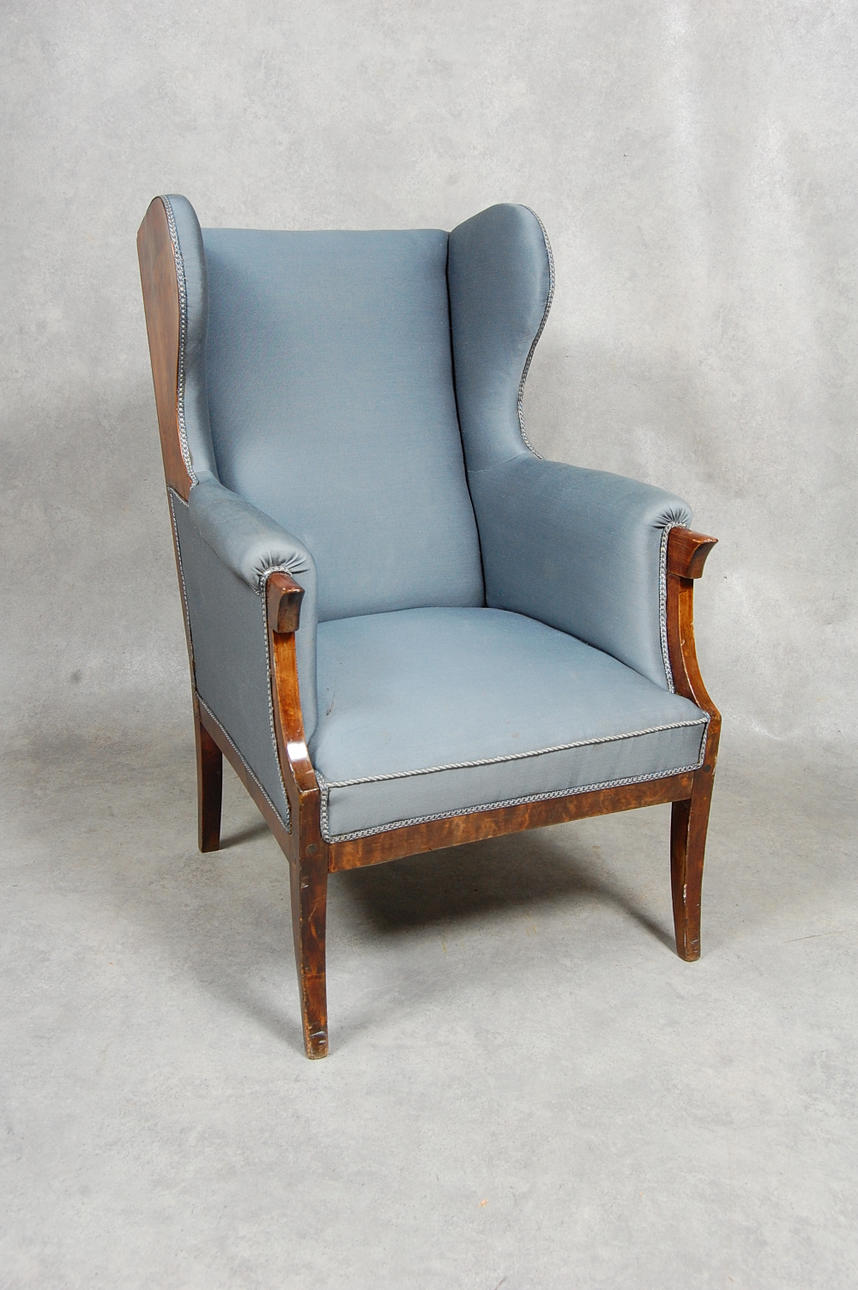 ÖRONLAPPSFÅTÖLJ, Danmark, 1900-talets början.