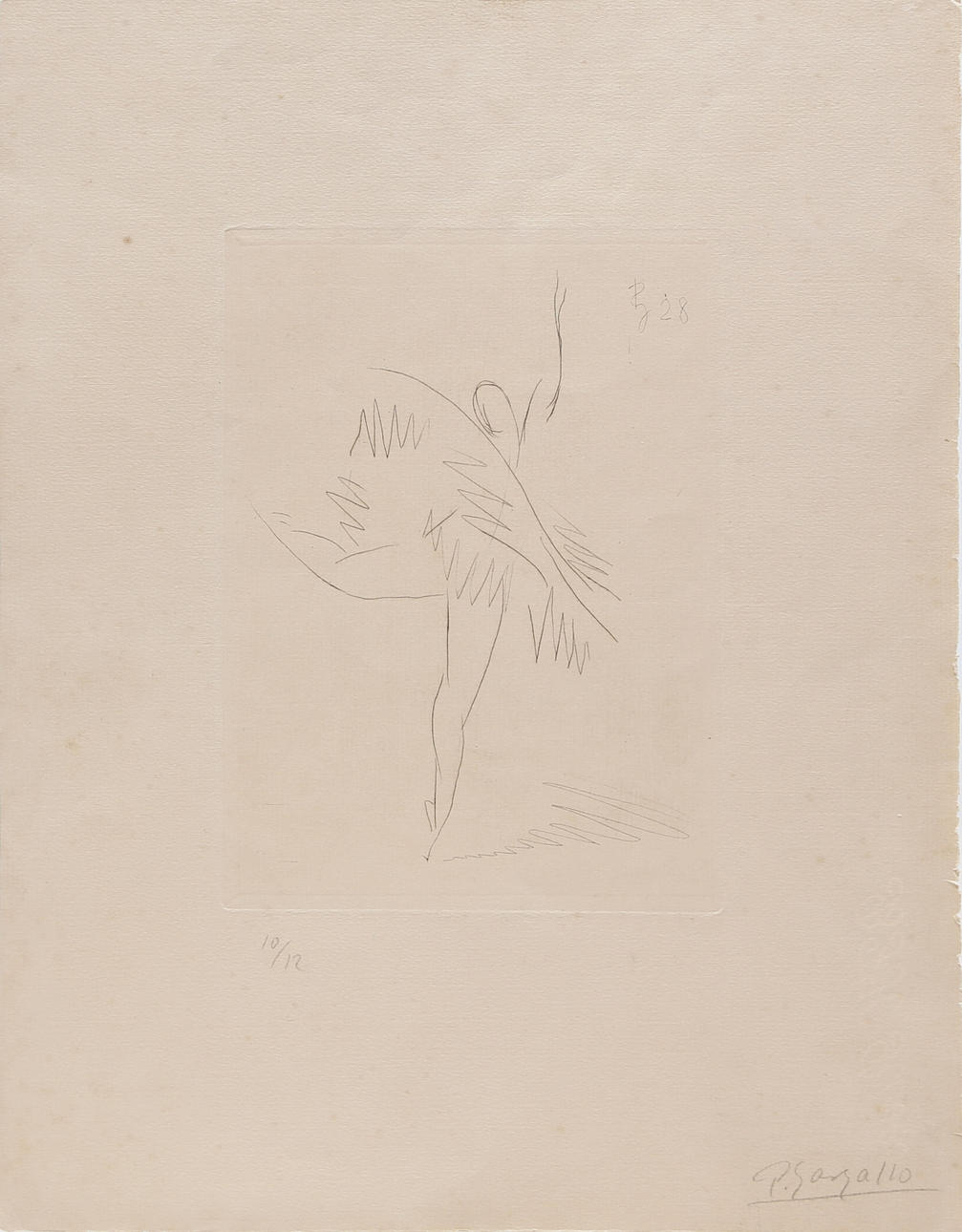 PABLO GARGALLO. Bailarina.