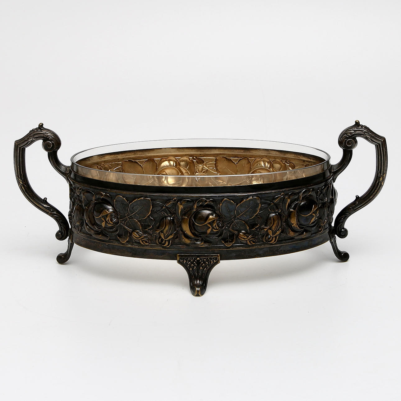 JARDINJÄR, nysilver, tidigt 1900-talet.