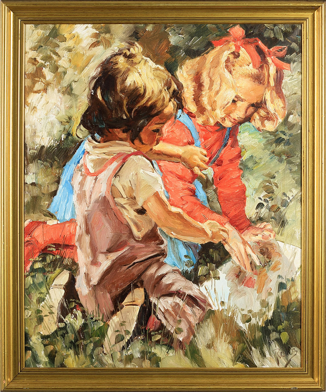 CHARLES ROKA. Leikkivät lapset.