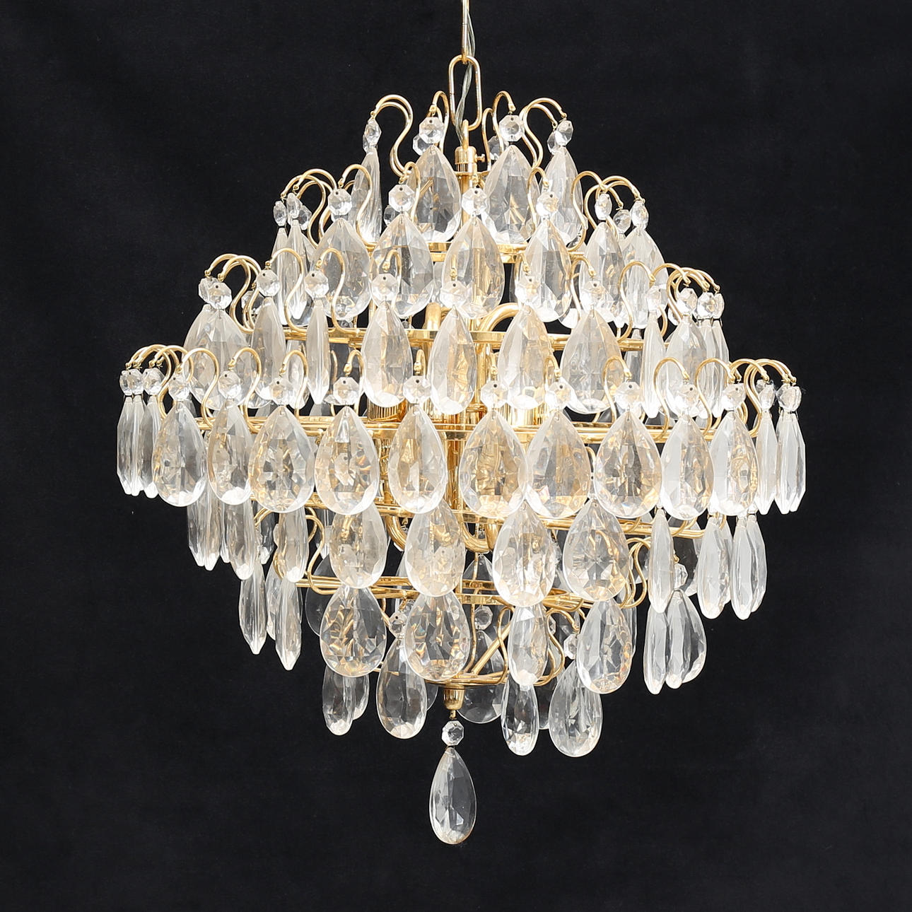 LJUSKRONOR, ett par, 1900-talets andra hälft.