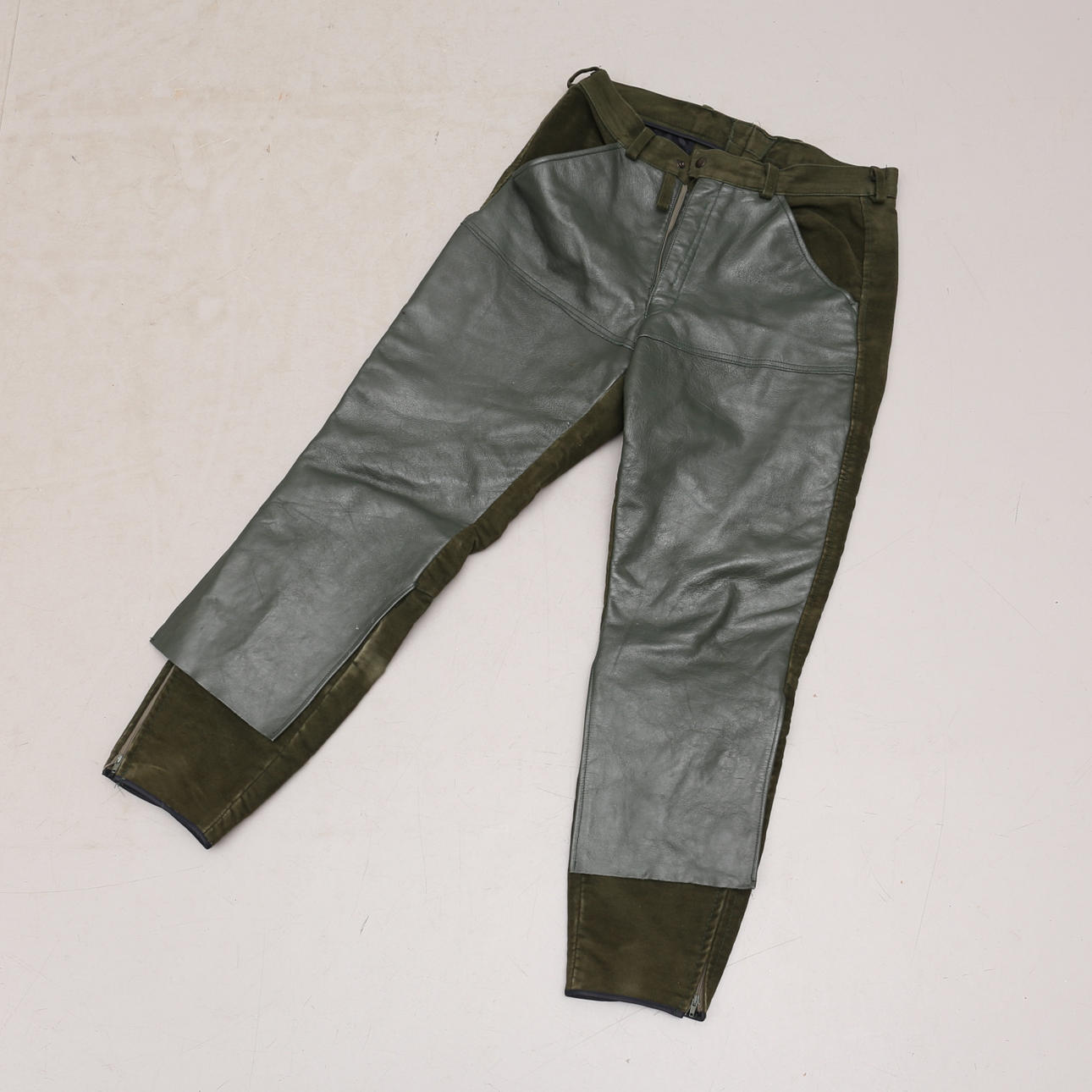 JAGDHOSE, Textil und Leder, Chevalier.