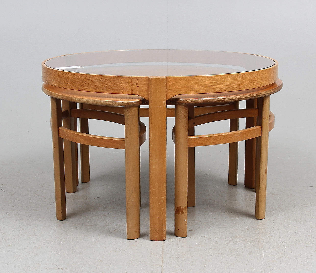 SOFFBORD/SATSBORD, 4 delar, G-plan, England.