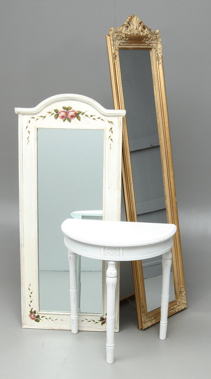 SPEGLAR, 2 st, KONSOLBORD, 19/2000-tal.