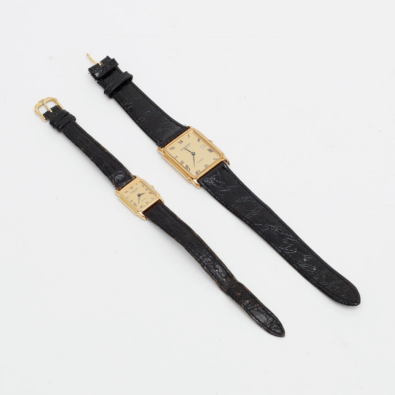 BRACELET 2 pcs, Raymond Weil, Geneva, double, quartz.