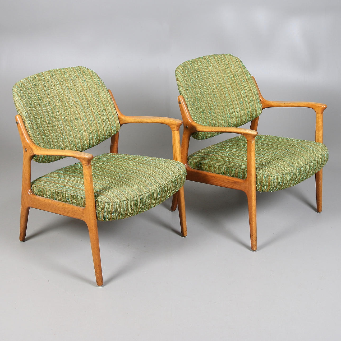 FÅTÖLJER, 1 par, "Domus", Inge Andersson för Bröderna Andersson, 1960-tal.