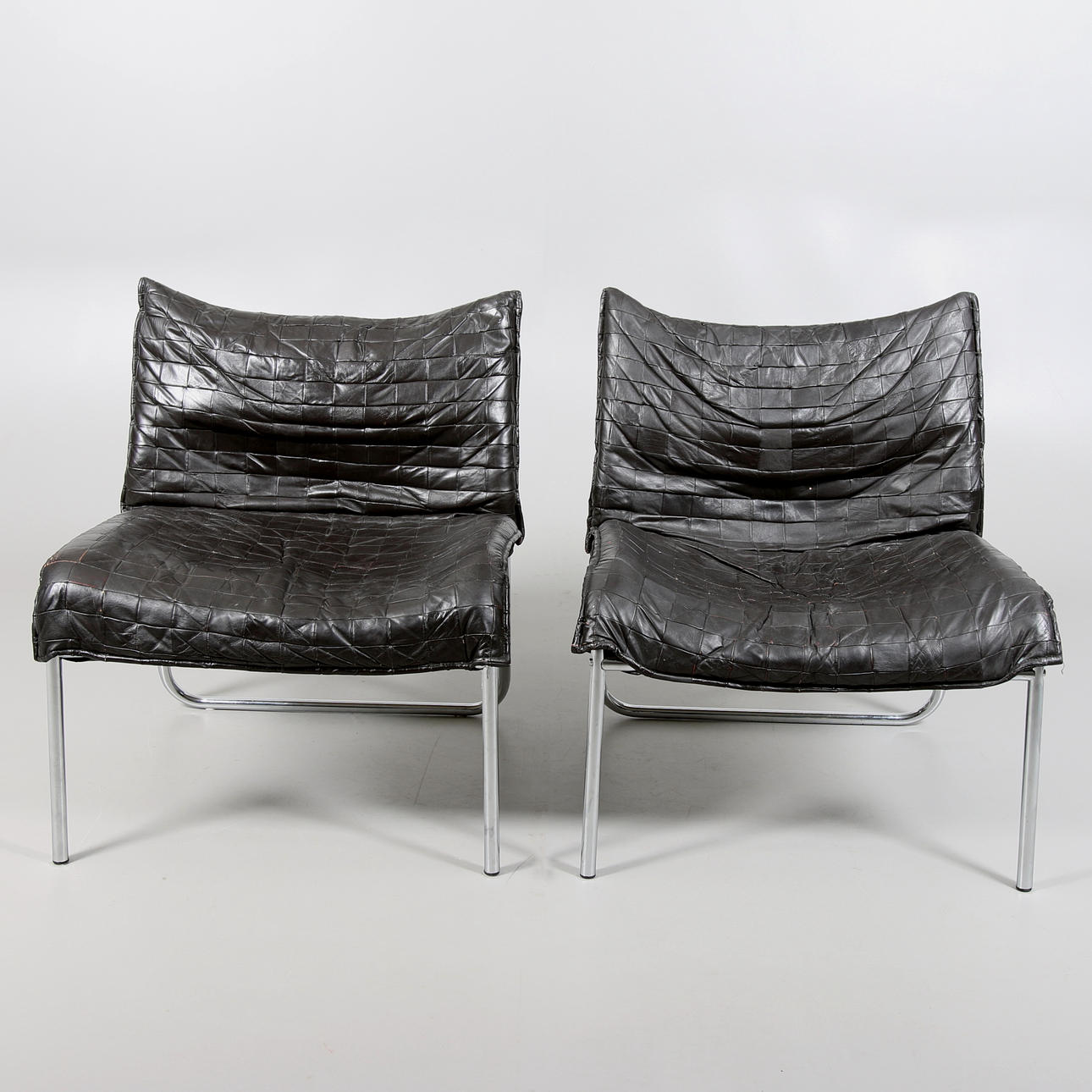 FÅTÖLJER, 1 par, "Set", design Gillis Lundgren för Ikea. 1970-tal.