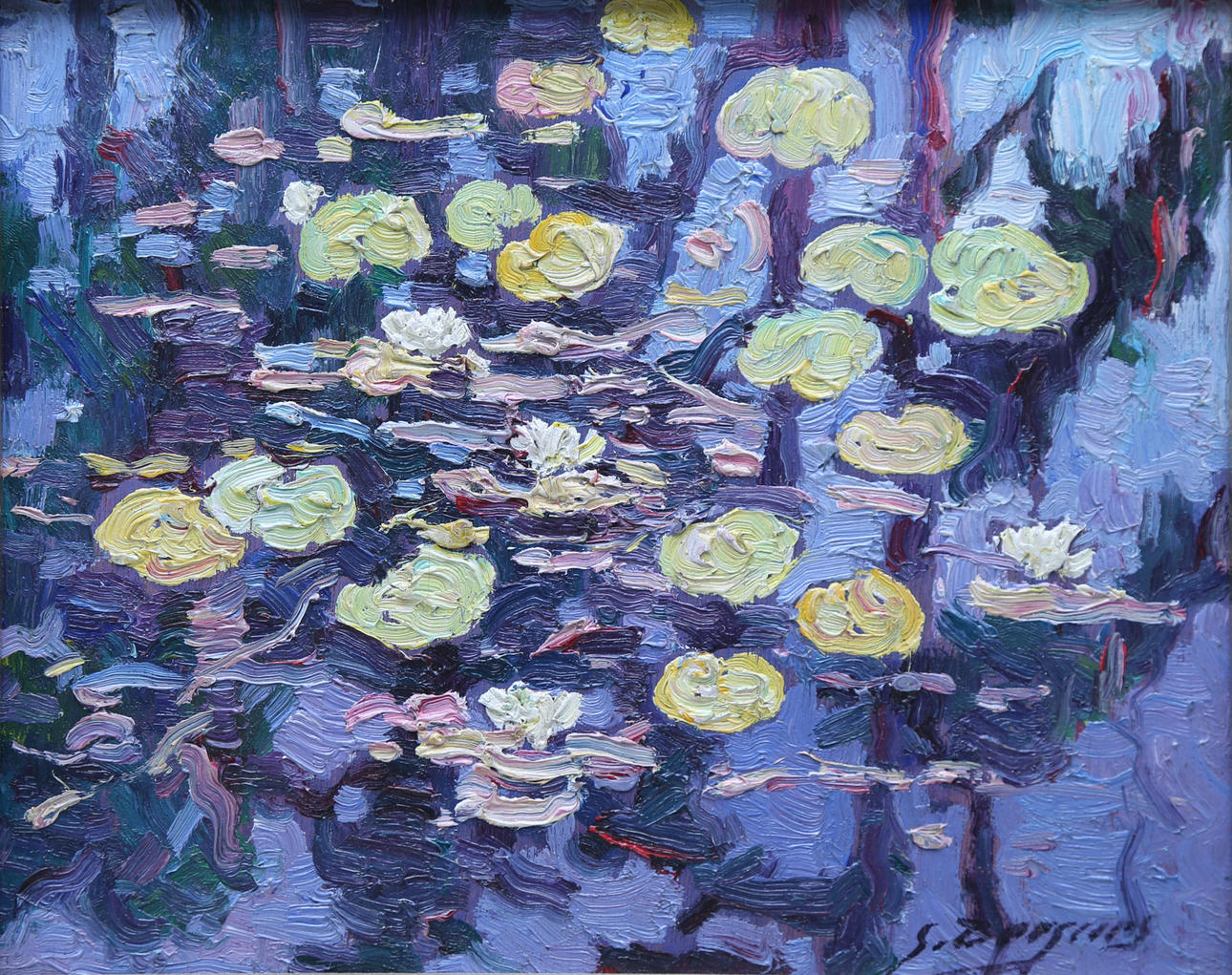 GUILLEM BERGNES SOLER. Nenúfares.