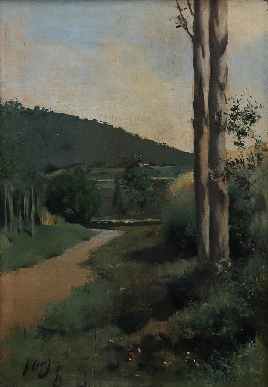 RAMON CASAS. Paisaje.