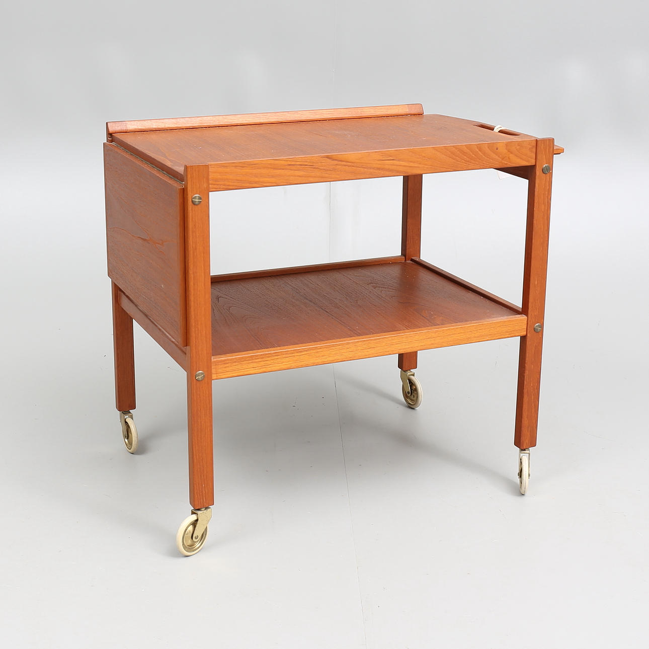 SERVERINGSVAGN, teak, 1900-talets mitt.