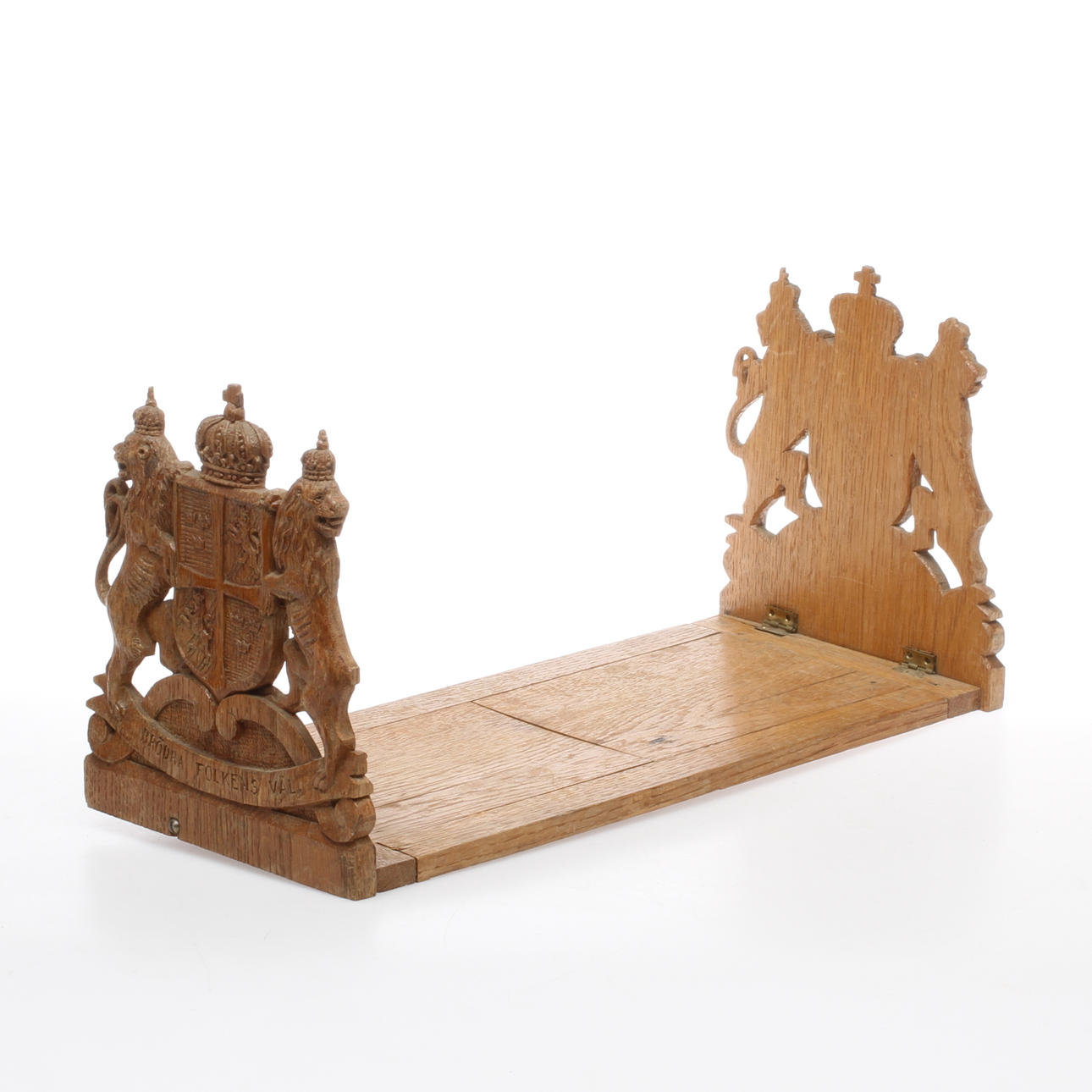 BOKSTÄLL, ek, omkring 1900.