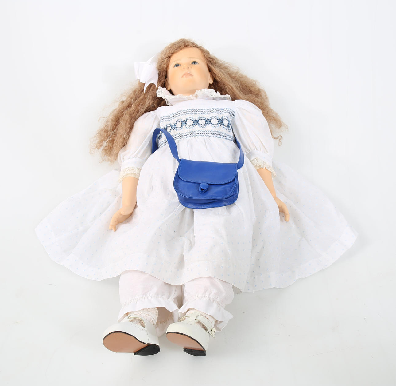 COLLECTOR'S DOLL, signed Ruth Treffeisen, 1900-2000s.