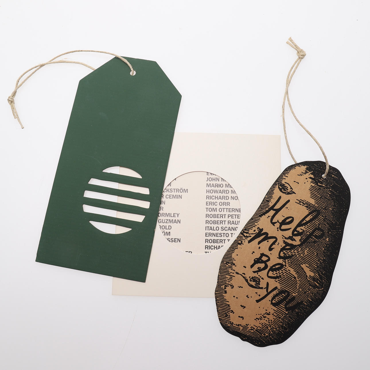 ANDERS TORNBERG GALLERY IN LUND - A 90'S OPENING CARD.