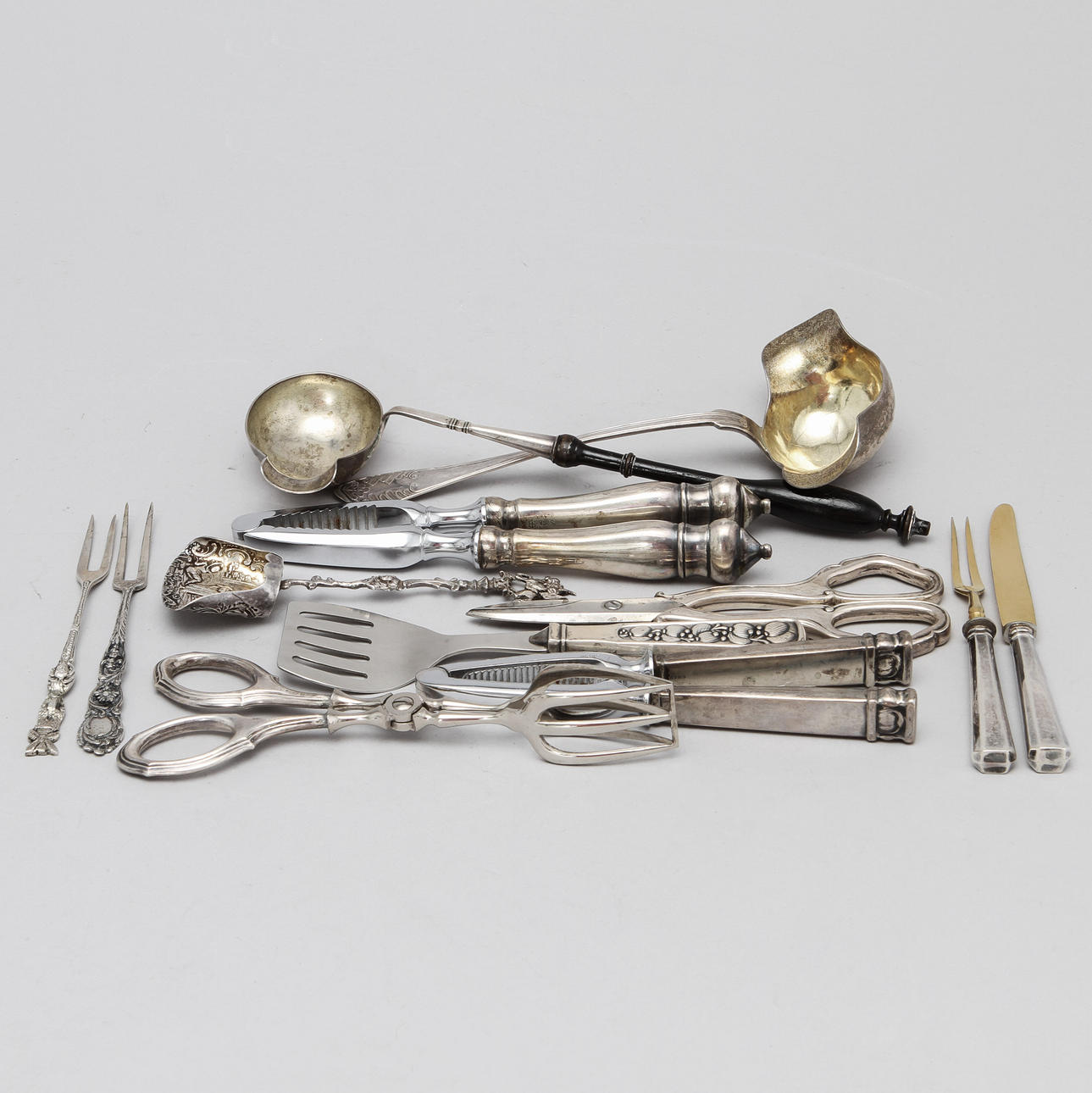 PARTI BESTICK, 12 st, mestadels silver.