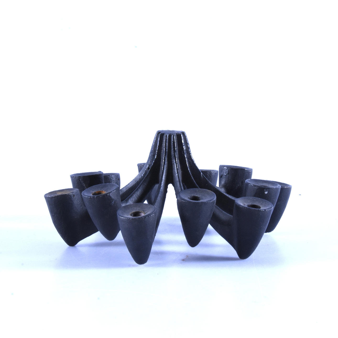 LJUSSTAKE, gjutjärn, Preta, Danmark.