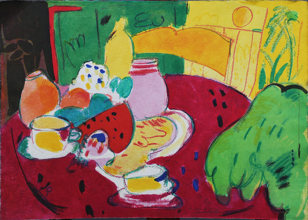 MANEL ANORO. Stilleben.