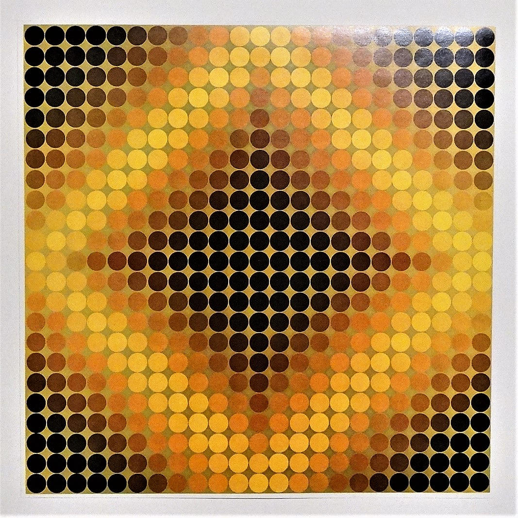 VICTOR VASARELY. DIA ORC, Offset.