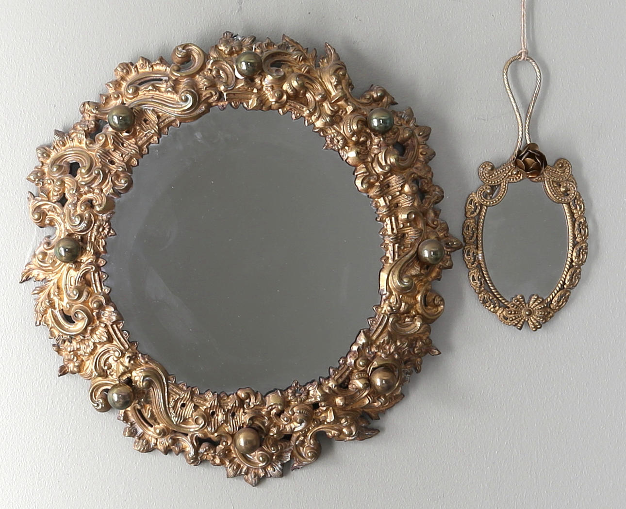 SPEGLAR, 2 st, 1900-tal.