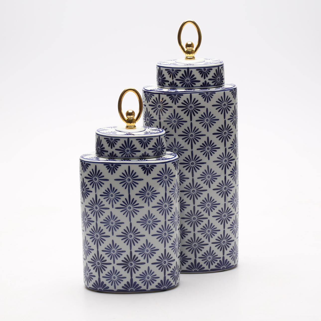 BURKAR MED LOCK, 2 st, keramik.