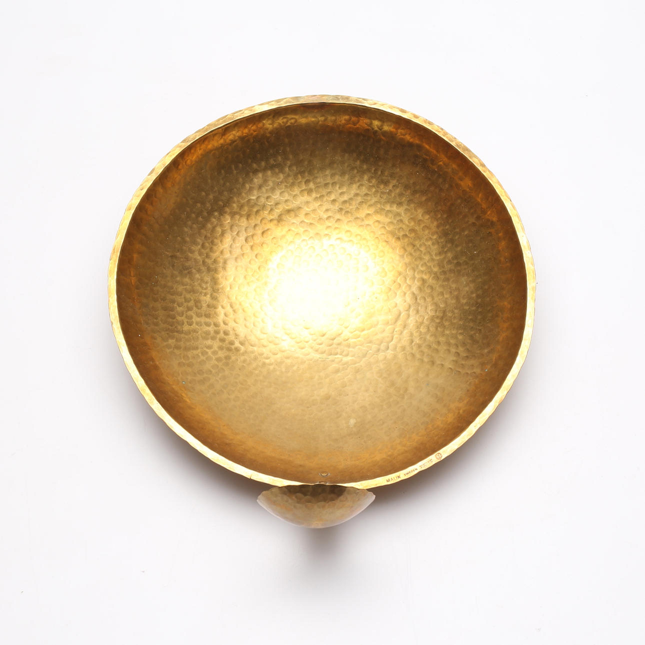 LÁMPARA DE PARED, latón, Malin Appelgren.