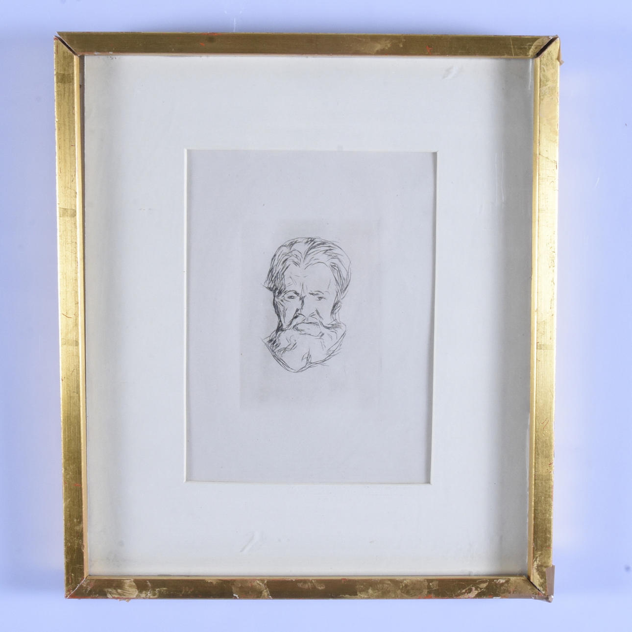 EDVARD MUNCH. Etsning.