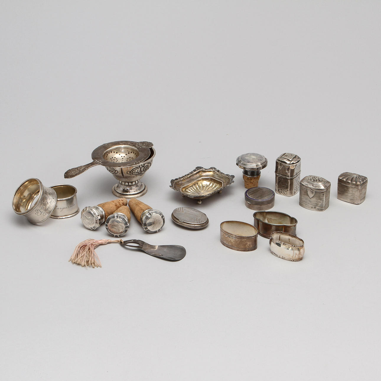 PARTI SILVER, 15 delar, Vikt 260 gram.