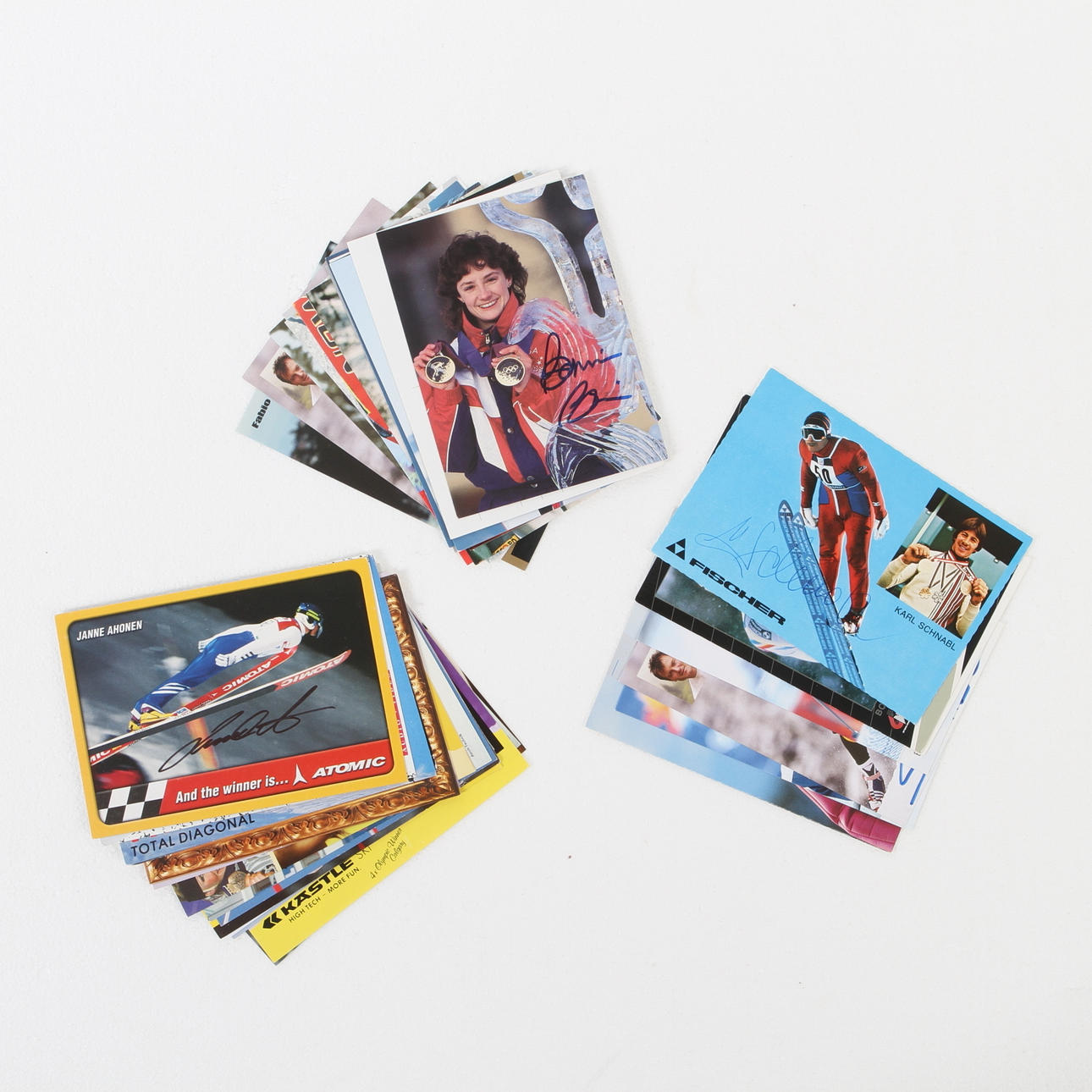 AUTOGRAFER, ca 36 st, Skidsport.