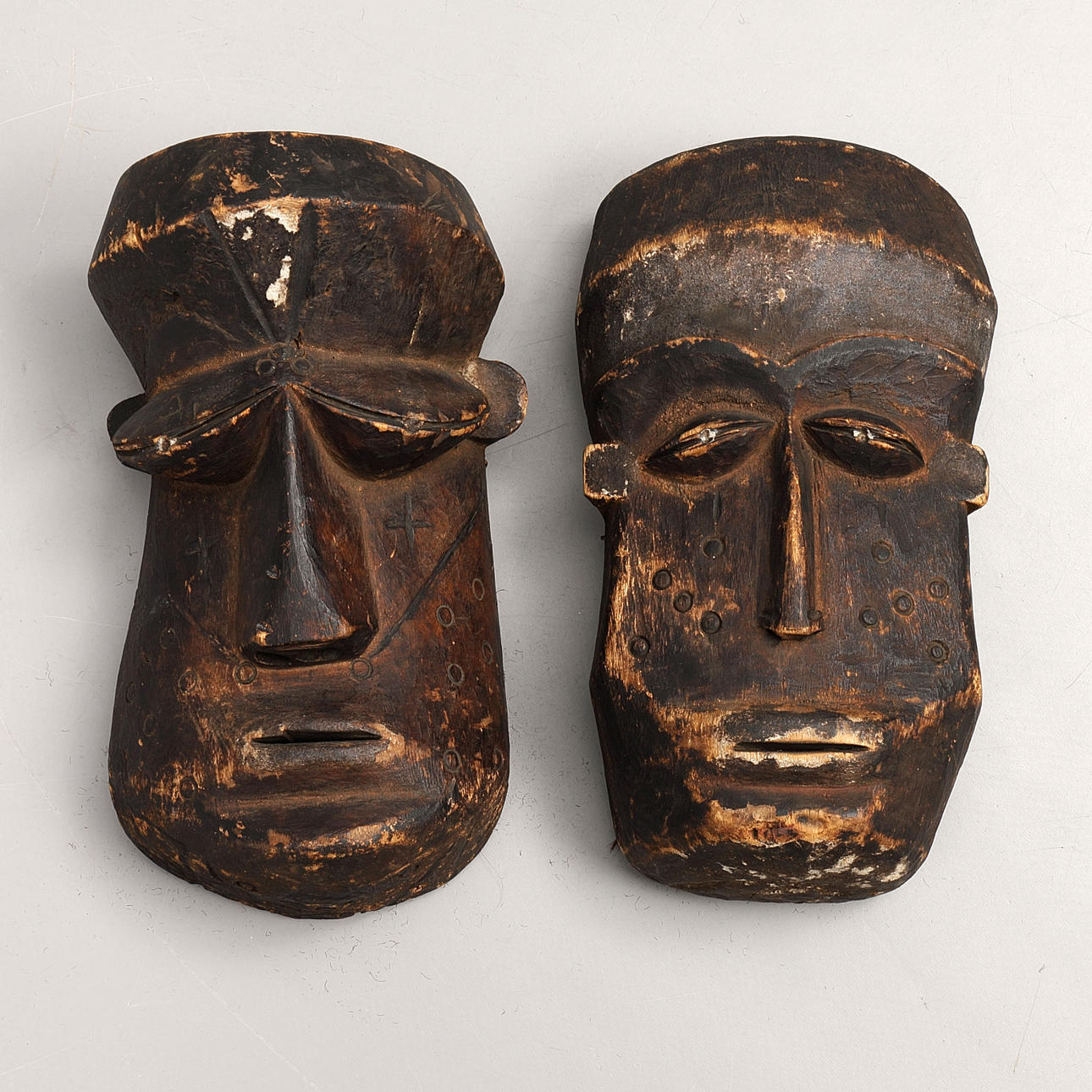 MASCARILLAS AFRICANAS 2 uds, Congo.