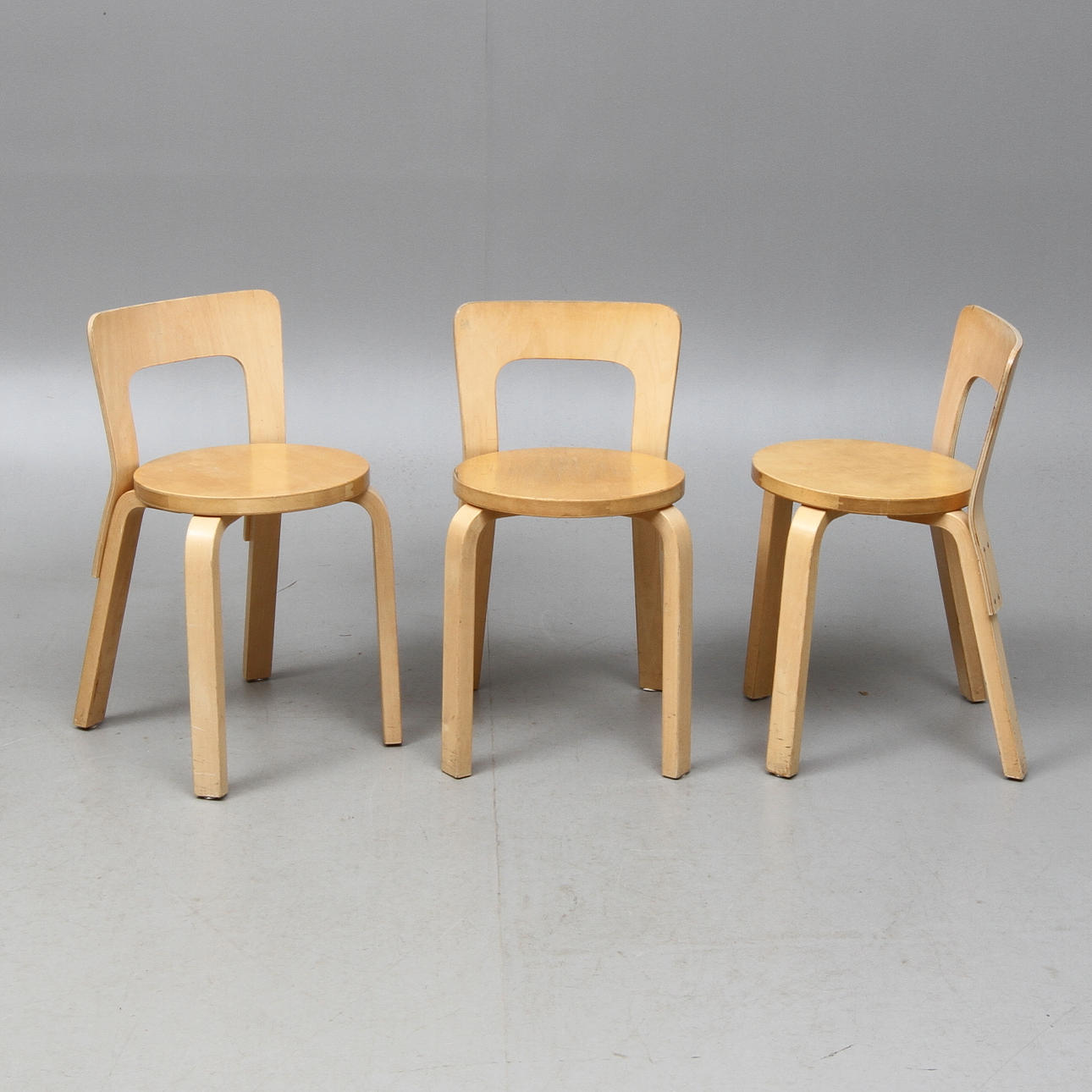 STOLAR 3 st, "65", Alvar Aalto.