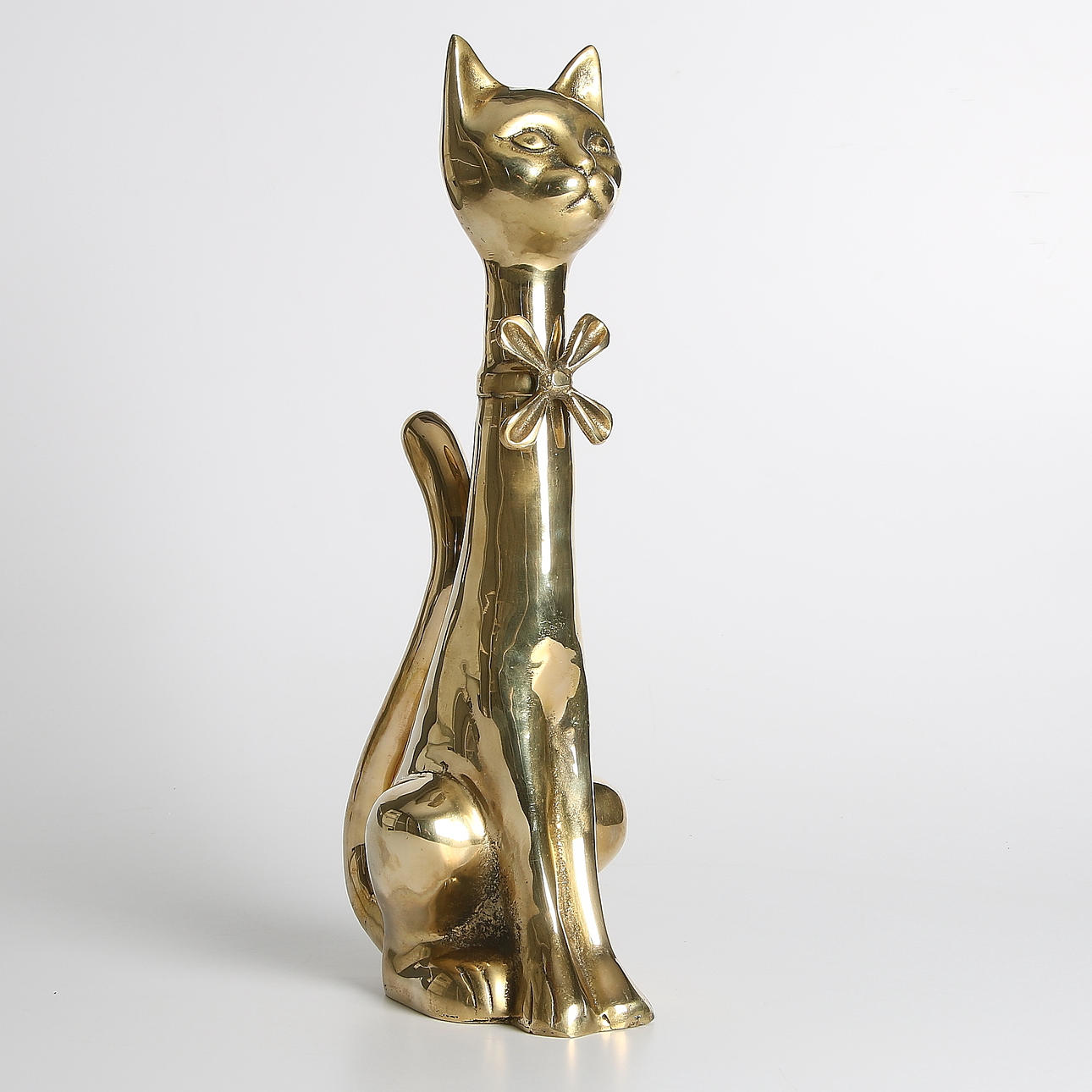 SKULPTUR, katt, 1950-tal.