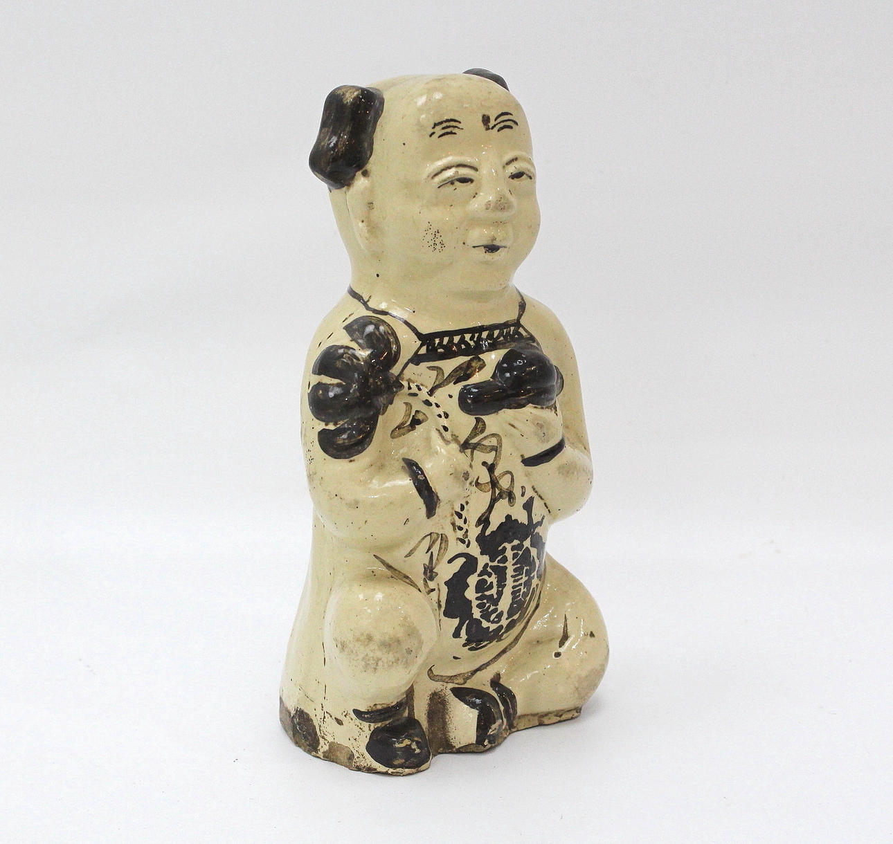 FIGURIN av porslin asiatisk.