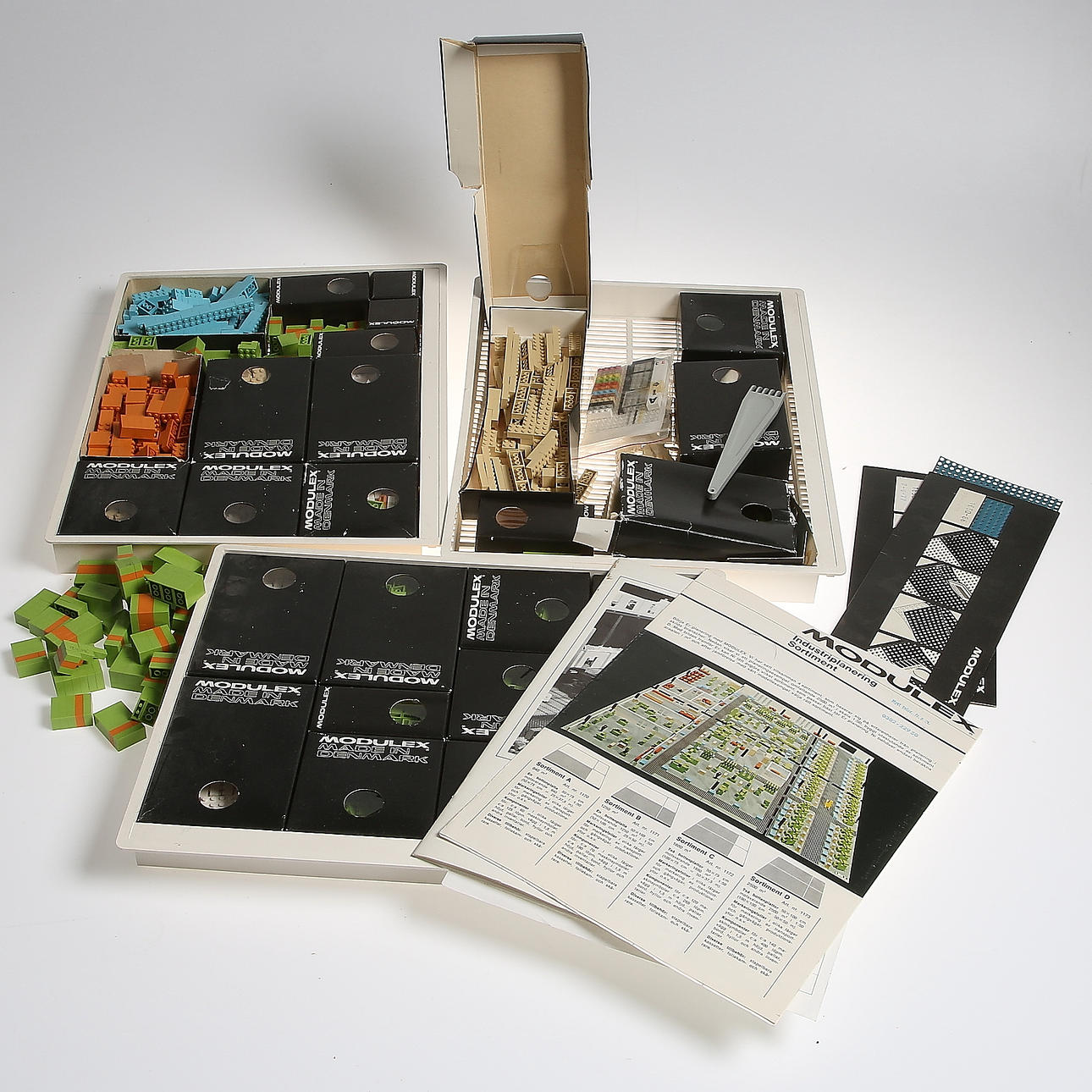 MODULEX, en låda, 1960/70-tal.