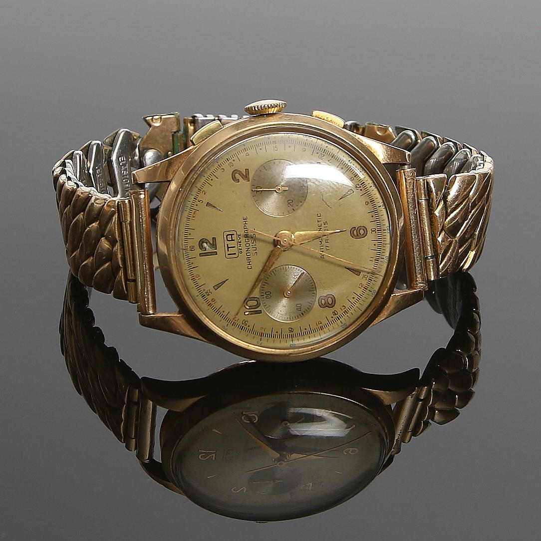 ARMBANDSUR, 18 k guld, ITA, 1950-tal.