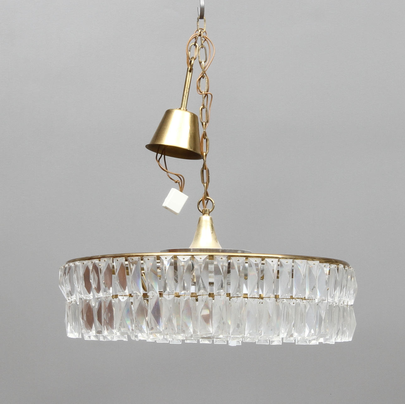 TAKPLAFOND med prismor, 1900-tal.