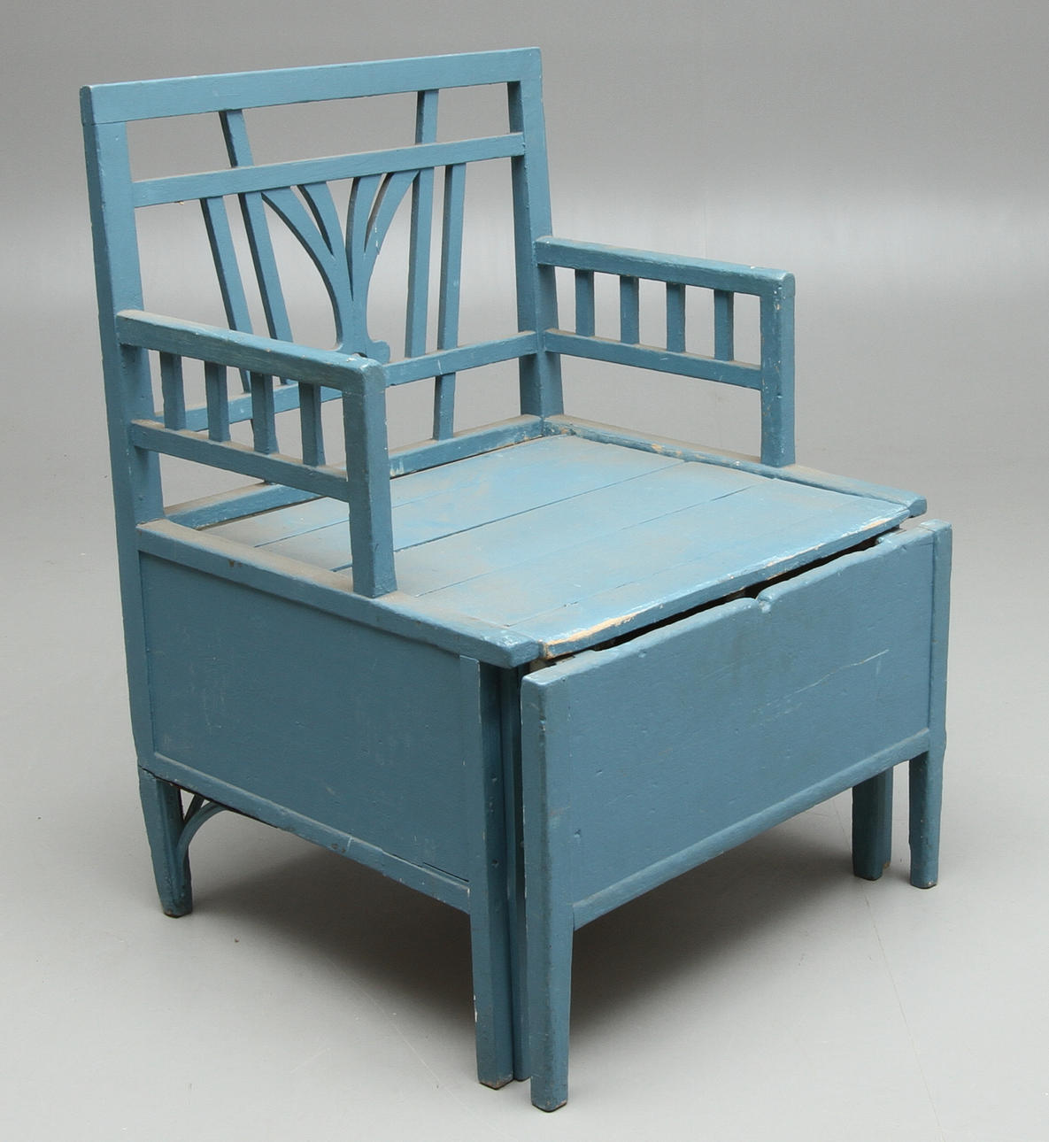 SÄNGSTOL, utdragbar, 1900-tal.