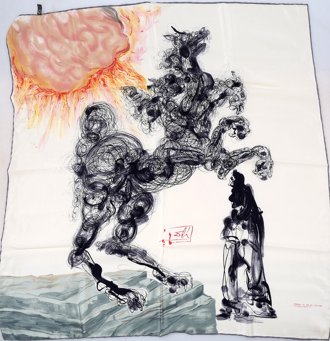 SALVADOR DALÍ. EFTER. "Cerberus. Helvedes hund".