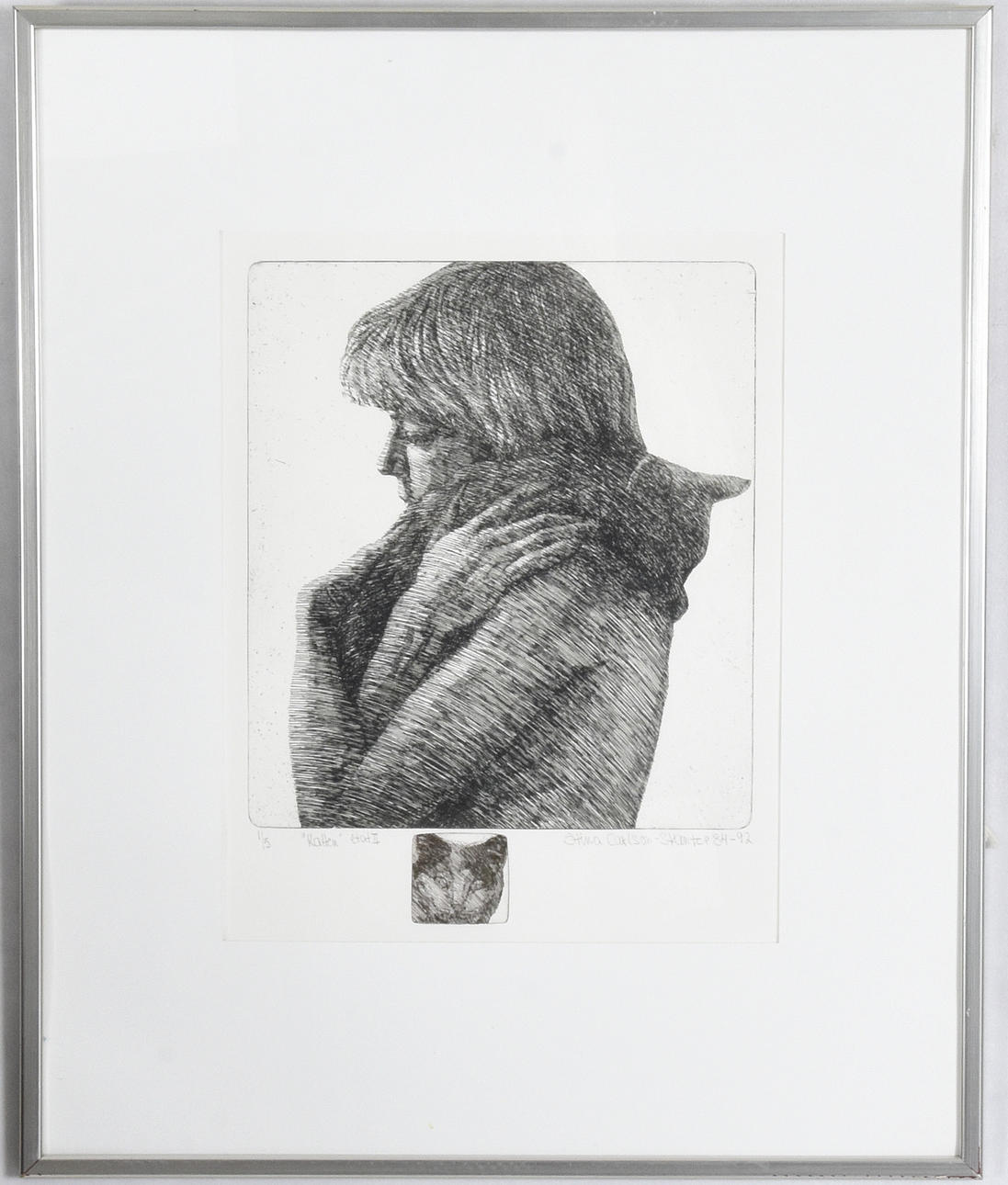 STINA CARLSON SKANTZE. Etching.