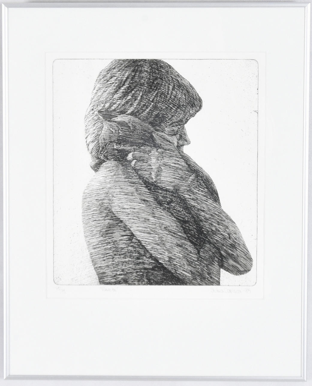 STINA CARLSSON. Etsning.