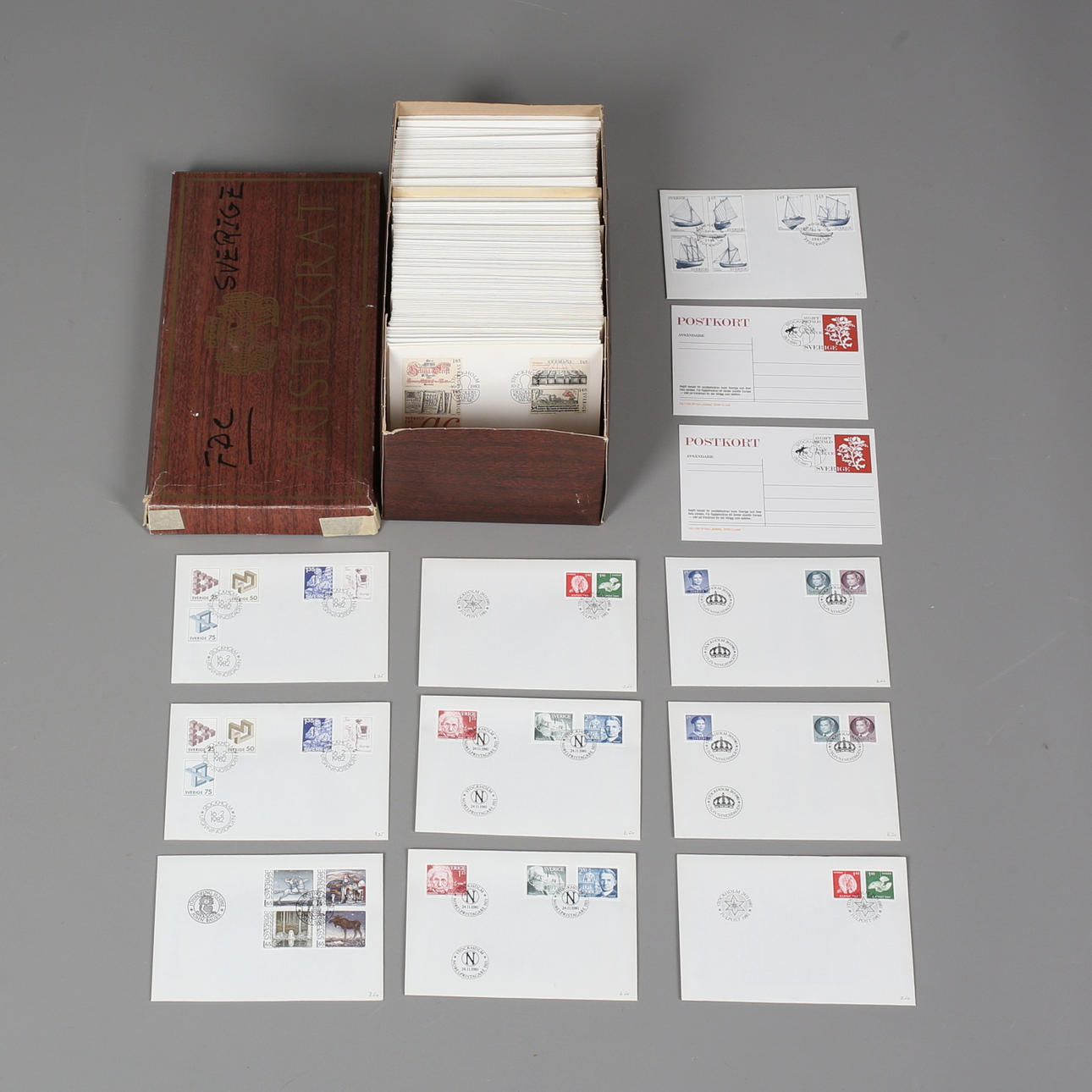 FRIMÄRKEN, Första dagsmärken, Sverige.