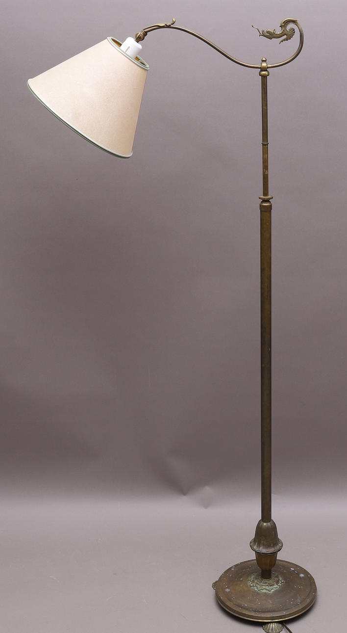 FLOOR LAMP, metal, adjustable height, Jugend.