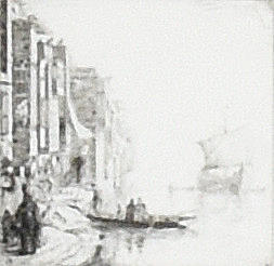 CHARLES CAIN. Etsning.