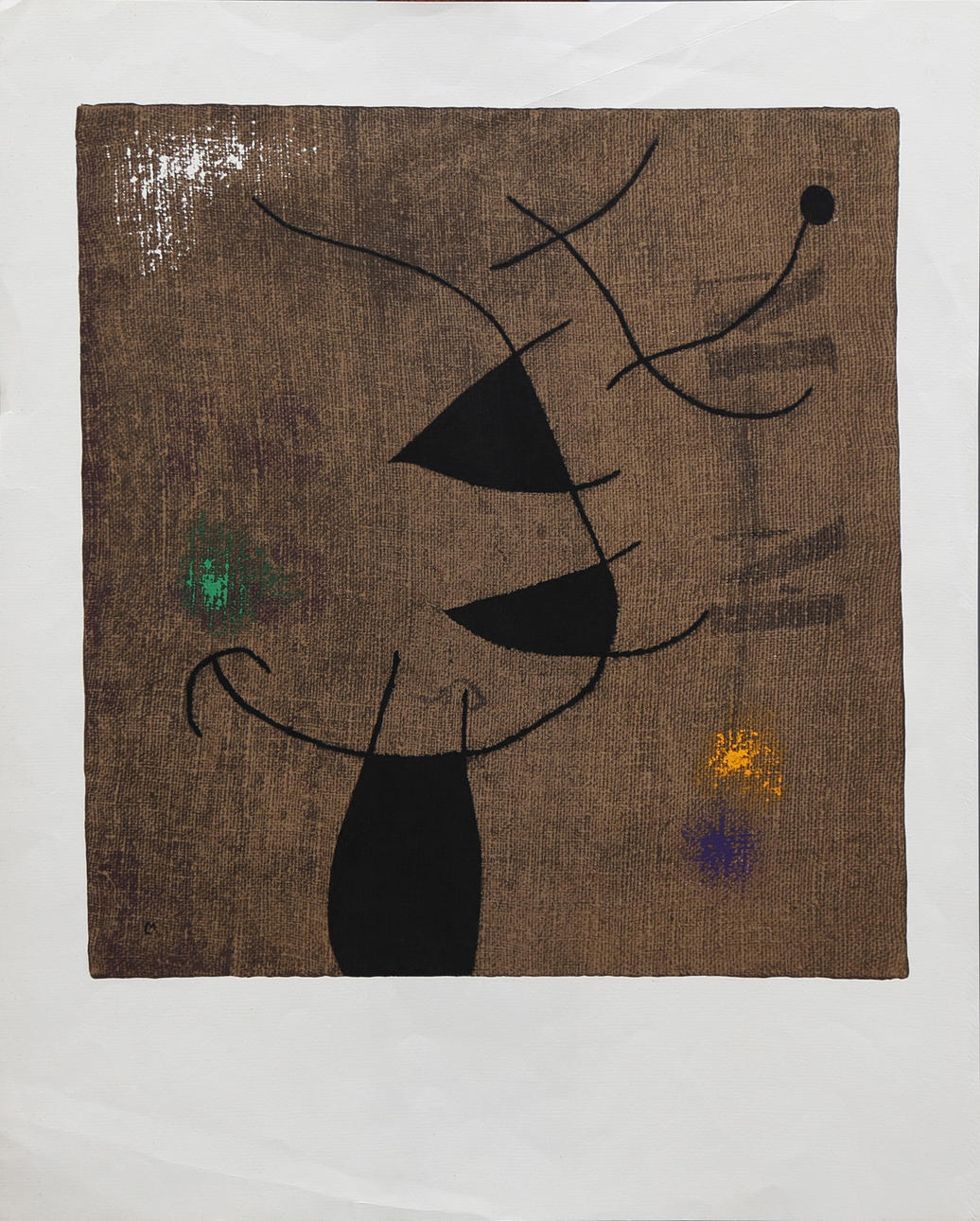 JOAN MIRÓ. EFTER. ”Kvinna och Oiseau II/X”.