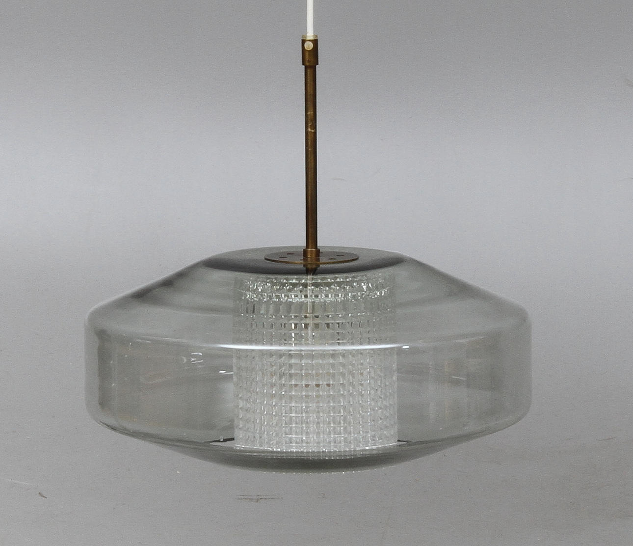 TAKLAMPA, glas, Carl Fagerlund, Orrefors, 1900-talets andra hälft.