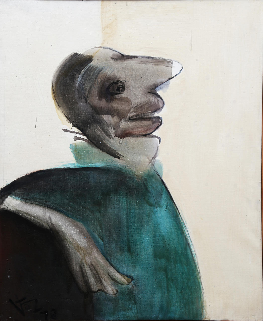 JUAN VAQUERO FOZ. Utan titel.