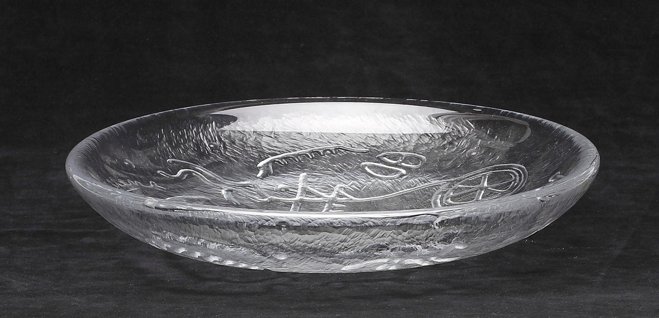 FAT, glas, Kosta, signerat.