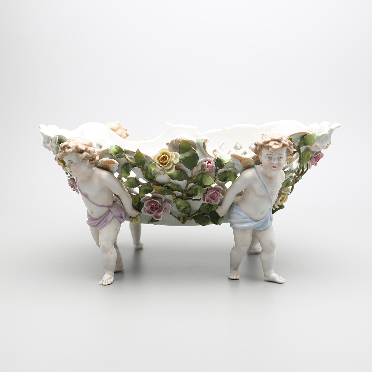 JARDINIERE, porslin, Schierholz & Sohn, Tyskland, 1800-tal.