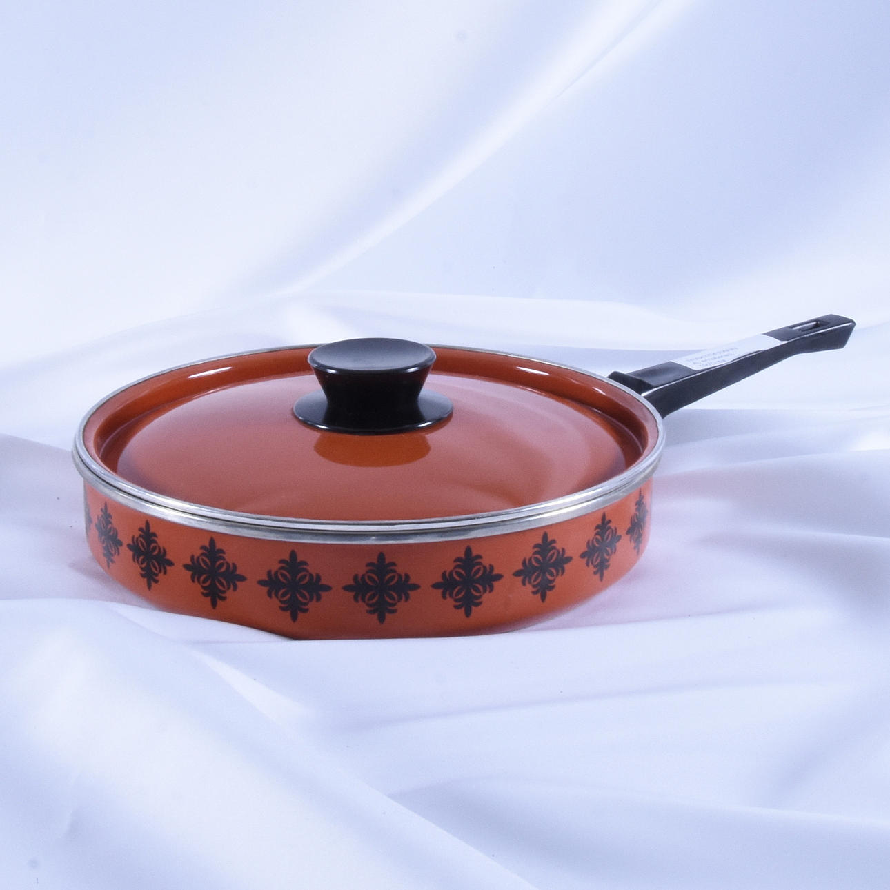 TRAKTÖRPANNA, emaljerad, 1970-tal.