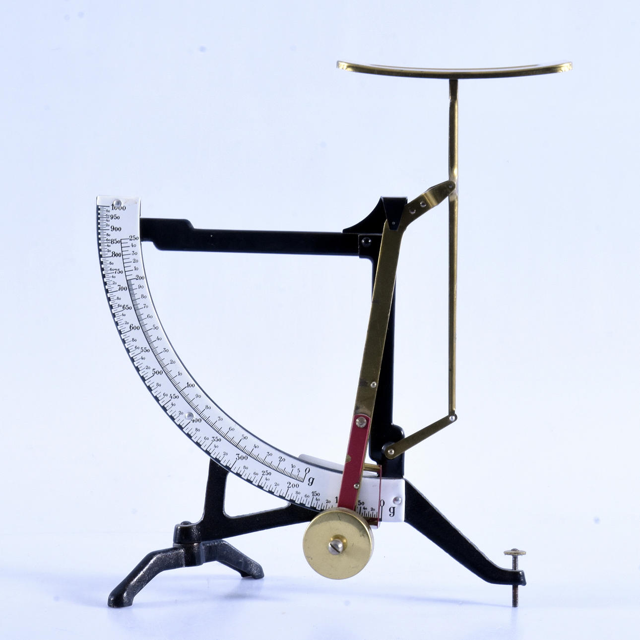 BREVVÅG, metall, 1900-tal.