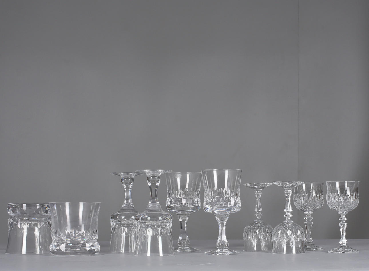 KRISTALLGLAS, 12 st, bl.a. Prince, Kosta.